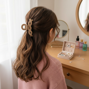 Vendita calda Trending Fashion morsetti a becco d'anatra strass in cristallo acrilico scintillio stile fiocco decorazione dei capelli per le ragazze bambini all'ingrosso - Product Image 3