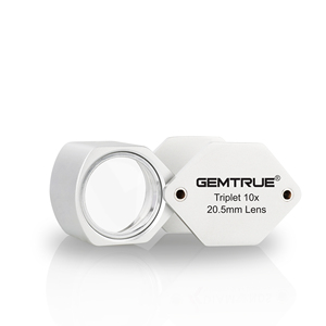 Deluxe <span class=keywords><strong>Diamond</strong></span> <span class=keywords><strong>Loupe</strong></span> 10x <span class=keywords><strong>Triplet</strong></span> <span class=keywords><strong>Lens</strong></span> 20.5mm Diâmetro com Branding Opções e Embalagem Elegante - Product Image 2