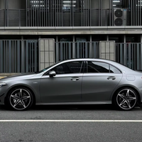 Film protecteur gris AMG en TPU pour voiture, film PPF mat résistant aux rayures avec fonction de changement de couleur pour la peinture de carrosserie