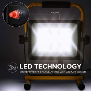 Support de charge avec lampe LED pliable, étanche, pour éclairage de chantier, d'usine, de sécurité industrielle et d'ingénierie - Product Image 5