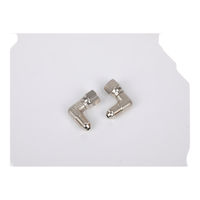Raccord de tuyau hydraulique en acier au carbone haute pression, raccord métrique, acier inoxydable zingué, tuyau de fluide