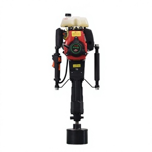 EVER STAR Pile driver portable à essence avec moteur PLC, boîte de vitesses à roulements, système entièrement hydraulique haute efficacité pour les industries de la construction - Product Image 1