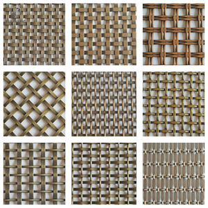 Panneaux en maille métallique tissée décoratifs |   Maille architecturale pour murs intérieurs, plafonds, façades, cloisons et design de luxe - Product Image 5