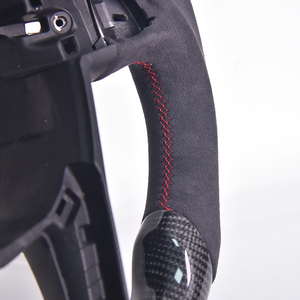 <span class=keywords><strong>Volante</strong></span> Deportivo de Fibra de Carbono con LED para <span class=keywords><strong>Seat</strong></span> <span class=keywords><strong>Leon</strong></span> Cupra <span class=keywords><strong>Mk3</strong></span> 2013 2014 2015 2016 2017 2018 2019, Accesorios para Automóviles - Product Image 5