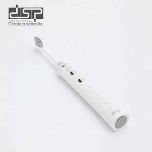 แปรงสีฟันไฟฟ้า Dsp สีขาว ชาร์จซ้ำได้ กันน้ำระดับ IPX7 ชาร์จแบบ Type C สำหรับผู้ใหญ่ ใช้ในบ้าน - Product Image 2