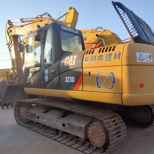 Excavatrice Caterpillar 323D d'occasion, d'origine japonaise, 23 tonnes, faible nombre d'heures de travail, excavatrice sur chenilles hydraulique CAT pour la construction - Product Image 1