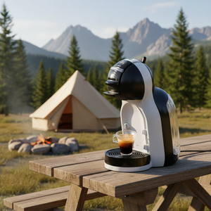 Machine à café automatique programmable en acier inoxydable 220 V 2,0 litres 9 bars pour hôtel, camping-car, voiture, utilisation en extérieur - Product Image 2
