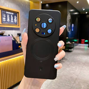 Funda magnética galvanizada para Huawei P60 <span class=keywords><strong>P50</strong></span> P40 Pro Mate60 50 40 30 20 funda de película de lente de carga inalámbrica pura 70 para <span class=keywords><strong>honor</strong></span> - Product Image 6