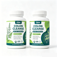 Capsules Détox Nettoyantes Intestinales 14 Jours Marque Blanche OEM – Soutient la Santé Digestive pour la Détoxification et l'Amincissement, Favorise la Santé Intestinale
