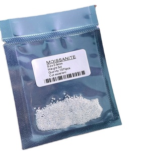 Pierre de moissanite en vrac de qualité supérieure, de couleur D, de pureté VVS1, certifiée GRA, de SICGEM, de taille brillante, avec un jeu de couleurs, <span class=keywords><strong>grande</strong></span> variété, taille melee - Product Image 1