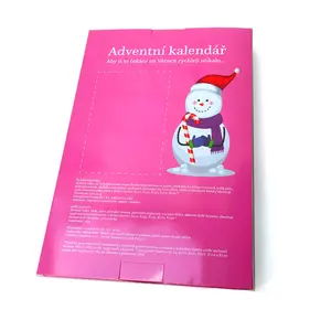 Roze Lege Bodylotion Badbom-Adventskalender Voor Dames En Meisjes-Voor Vulling En Organisatie