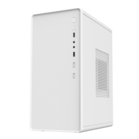 Ruix MY05 bon prix Table blanche bureau Micro ATX boîtier étuis d'ordinateur et tours Support installer ventilateur de panneau latéral