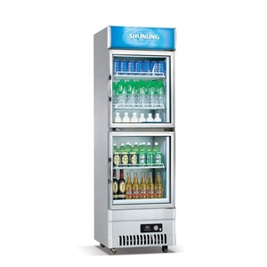 <span class=keywords><strong>El</strong></span> más nuevo de la puerta de vidrio refrigerador congelador bebidas nevera - Product Image 3
