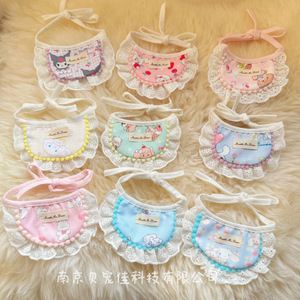 ผ้ากันเปื้อนสุนัข, ผ้ากันเปื้อนแมว, ผ้าพันคอการ์ตูนน่ารัก, เสื้อผ้าสัตว์เลี้ยง, ผ้าพันคออุ่นๆ, ของตกแต่งสำหรับบิชองฟริเซ่และตุ๊กตาหมี - Product Image 1