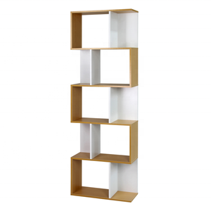 ชั้นวางหนังสือแบบโมดูลาร์ที่สามารถขยายได้ รุ่นโมเดิร์น พีบี เหมาะสำหรับห้องนั่งเล่น โรงแรม ชั้นวางหนังสือแบบตั้งพื้น - Product Image 4