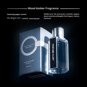 Perfume para Hombre Audis Diary Dark Night <span class=keywords><strong>Rhapsody</strong></span>, Aroma Floral Sensual y Misterioso, Tamaño Regular, Larga Duración, Modelo PD.399 para el Hogar - Product Image 1