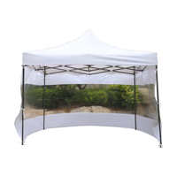 3x3 3x4 3x4.5 Tente de pêche pliante sur le terrain Auvent d'extérieur Protection solaire et pluie