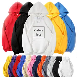 High Quality DIY Custom Printing logo Pullover American size 100% polyester Plain sublimation men's sweatshirt hoodies