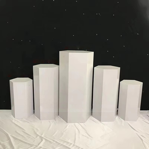 LK20190830-21 Bộ đám cưới sinh nhật đảng ủng hộ xi lanh hiển thị màu trắng tráng miệng <span class=keywords><strong>plinth</strong></span> cho bữa tiệc sinh nhật trang trí nội thất - Product Image 1