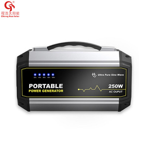 Cheng Hao Solar Portable <b>Power</b> <b>Generator</b> 250W Pure Sine Wave Lithium Ion Battery Outdoor Use - Product Image 1