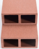 Tubes anti-fissure étanches en composite <span class=keywords><strong>de</strong></span> bois <span class=keywords><strong>plastique</strong></span> résistant au feu anti-UV personnalisés WPC persienne et décoration d'écran - Product Image 6