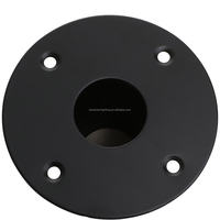Strong Welded Steel Mounting Top Hat Speakon Box Accessories Iron Stand Black Loudspeaker Rack Speaker Welding Metal Stands