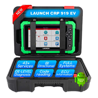 LAUNCH CRP919 EV Véhicule électrique OBD2 Outil de diagnostic Auto Scanner pour New Energy Cars Battery Powered English Language