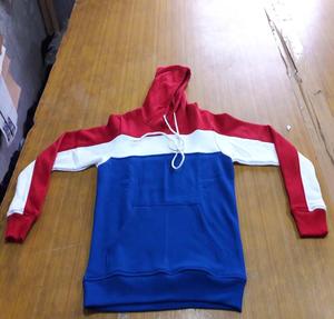 Sudadera con capucha personalizada de alta calidad para hombre, tejido liso en blanco lavado con estampado de hojaldre y logotipo - Product Image 6