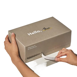 Scatola di <span class=keywords><strong>Cartone</strong></span> Ecologica Personalizzata Nova con Stampa Personalizzata, Materiali Riciclati, Chiusura a Strappo e <span class=keywords><strong>Adesivo</strong></span> Postale per Spedizioni Commerciali - Product Image 1