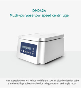 LSDBIO 4x50ml Swing Rotor Bancada Centrífuga <span class=keywords><strong>4000rpm</strong></span> Low-Speed Lab Equipment Temporizador Contínuo Segurança Lock Brushless DC Motor - Product Image 2