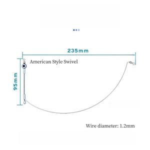 Professionnel en acier inoxydable à bras unique Downrigger Heavy Duty pêche en haute <span class=keywords><strong>mer</strong></span> couteau incurvé Outrigger attirail pour gros gibier poisson - Product Image 4