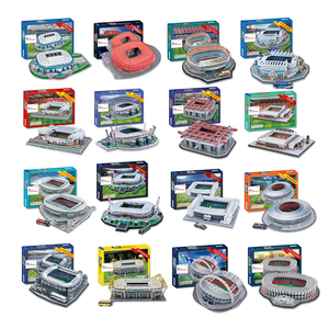 Rompecabezas 3D de Estadios de Fútbol Famosos, Gran Tamaño, Alta Calidad, Buenos Diseños, Complicados, Clubes de Fútbol de Reino Unido, España, Italia, <span class=keywords><strong>Alemania</strong></span> - Product Image 1