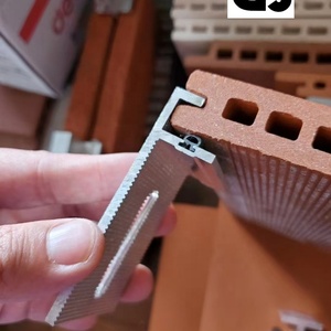 Red Aluminum Wood Bamboo Plastic Line <strong>Board</strong> for Hospital Apartment Villa Midcentury Eco-Friendly Waterproof - Product Image 4