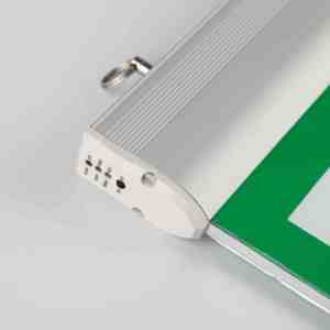 Precio de fábrica IP 65 LED recargable Iluminación de escape de emergencia Luz de señal de salida de acrílico - Product Image 6