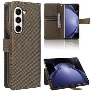 เคสโทรศัพท์ฝาพับหนัง PU ลายกระเป๋าสตางค์สุดหรูสำหรับ Samsung Galaxy Z Fold 6 - Product Image 1