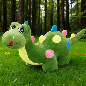 Peluche <span class=keywords><strong>Dinosaure</strong></span> Mignon à Col Long de 30 cm, Jouet Brodé Style <span class=keywords><strong>Dessin</strong></span> <span class=keywords><strong>Animé</strong></span> pour Enfants, Coton PP, Cadeau Anti-Stress - Product Image 2