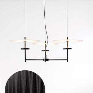 Modern Minimalist Three Head Chandelier <b>Led</b> <b>Lights</b> Round Pendant For Living Room Hotel Villa Clubhouse - Product Image 3