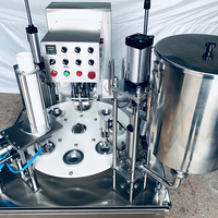 Machine automatique de remplissage et de scellage de gobelets pour la ligne d'emballage de jus de pomme, de jus d'ananas et de yaourt