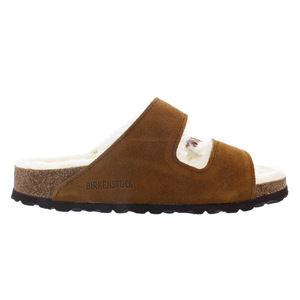 Scarpe Unisex Birkenstock Arizona Shearling Narrow Narrow Colore: Visone |   100% Autentico - Product Image 3