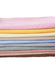 Tela de pana sólida a rayas de terciopelo multiusos para ropa exterior, camisas, overoles y decoración de sofás - Product Image 1