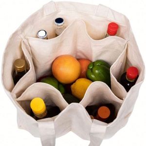 Sacs fourre-tout en toile de coton biologique réutilisables avec logo personnalisé imprimé en gros, avec poche intérieure pour les courses au supermarché - Product Image 5