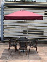 Parasol publicitaire pour l'extérieur, parasol, logo personnalisé, café, parasol commercial