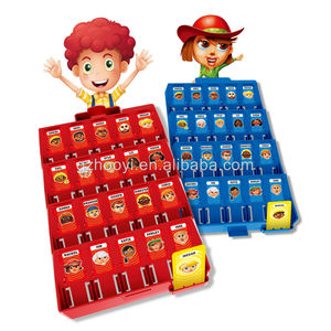 Juguetes de plástico Juguete de diversión familiar Juego de <span class=keywords><strong>adivinanzas</strong></span> Imagen popular Juego de mesa de <span class=keywords><strong>adivinanzas</strong></span> Guess Who Grab and Go Game - Product Image 1