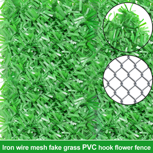 Personalización de fábrica de plantas artificiales de alta calidad, vallas de plantas sintéticas, paneles de pared de césped artificial y vallas de privacidad - Product Image 5