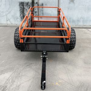 1500LBS Capacité de charge ATV Utilitaire Chariot Cargo <span class=keywords><strong>Remorque</strong></span> Jardin Remorques Ferme Benne Chariot Tondeuse À Gazon Basculement <span class=keywords><strong>Remorque</strong></span> - Product Image 3