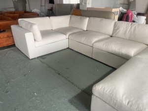 Hiện đại sang trọng phong cách đa chỗ ngồi đám mây trắng cánh tay <span class=keywords><strong>sofa</strong></span> ngả và reclinable tính năng cho khách sạn văn phòng hoặc căn hộ sử dụng - Product Image 3