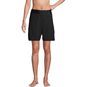 FOXA Pantalones cortos de playa modestos de secado rápido con cintura elástica de 9 pulgadas para mujer - Product Image 1