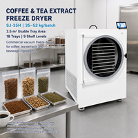 Machine de lyophilisation de confiseries SJ-35H, capacité de 35-52 kg par lot, pour la production de bonbons gélifiés aux fruits et la transformation d'ingrédients de desserts