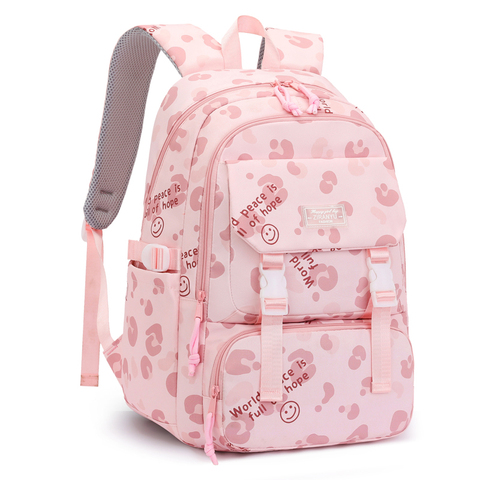 High Quality Designed Oxford Unisex School Bag for Girls Casual Style Printed School Backpack for Boys Juniors Academic Mochilas