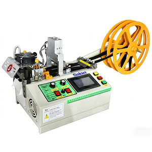 Máquina Automática de Posicionamiento y Corte de Cierres con Control PLC, Caliente/Frío y Perforación, Capacidad de 100 Piezas/Minuto - Product Image 1